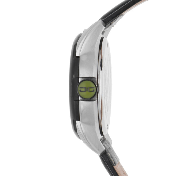 Reloj Jorg Gray para caballero en acero inoxidable correa piel.