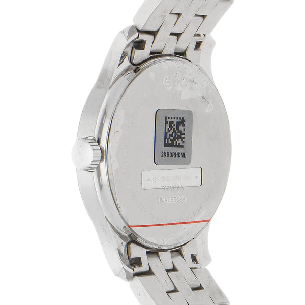 Reloj Tissot unisex en acero inoxidable.