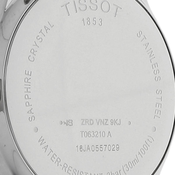 Reloj Tissot para dama/unisex en acero inoxidable.