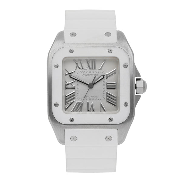 Reloj Cartier para caballero modelo Santos 100.