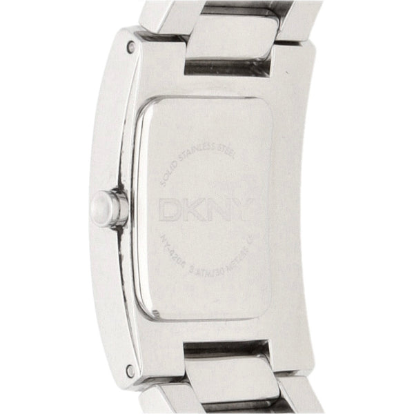 Reloj DKNY para dama en acero inoxidable.