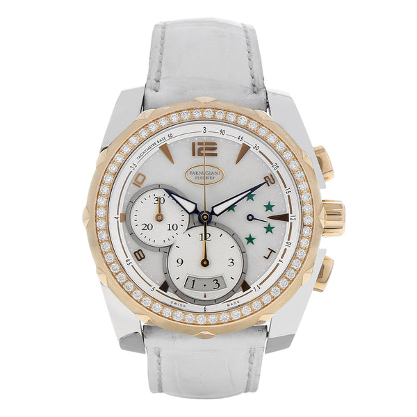 Reloj Parmigiani Fleurier para caballero/unisex modelo Pershing bisel oro rosa 18 kilates.