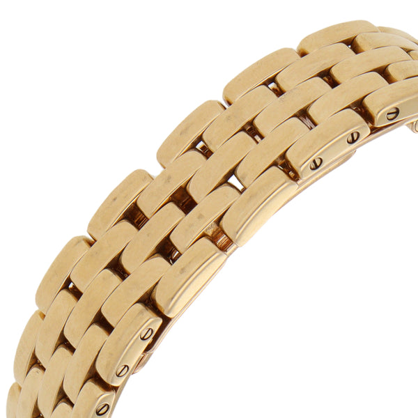 Reloj Cartier para dama modelo Cougar en oro amarillo 18 kilates.