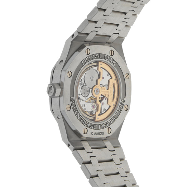 Reloj Audemars Piguet para caballero modelo Royal Oak Quantime Perpetual.