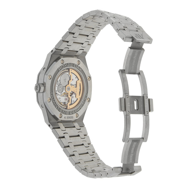 Reloj Audemars Piguet para caballero modelo Royal Oak Quantime Perpetual.