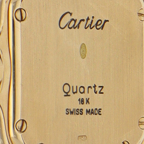 Reloj Cartier para dama modelo Panthere caja en oro amarillo 18 kilates.