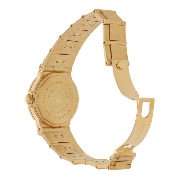 Reloj Bvlgari para dama modelo Bvlgari Bvlgari en oro amarillo 18 kilates.