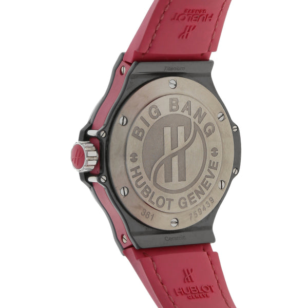 Reloj Hublot para dama modelo Big Bang Tutti Frutti Rosa.