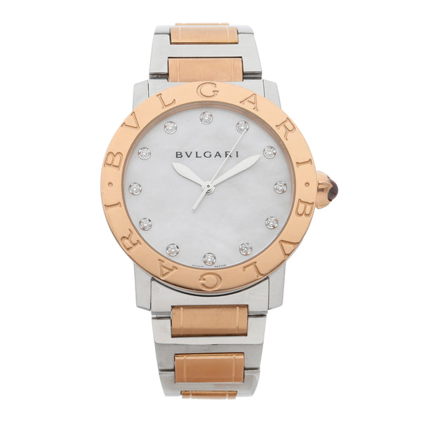 Reloj Bvlgari para dama modelo Bvlgari Bvlgari vistas oro rosa 18 kilates.