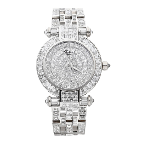 Reloj Chopard para caballero modelo Imperiale en oro blanco 18 kilates.