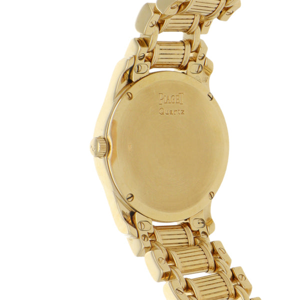 Reloj Piaget para dama modelo Polo en oro amarillo 18 kilates.