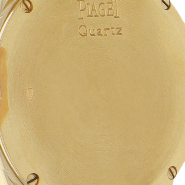 Reloj Piaget para dama modelo Polo en oro amarillo 18 kilates.