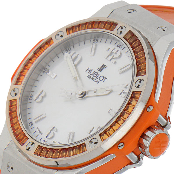 Reloj Hublot para dama modelo Big Bang Tutti Frutti Orange.