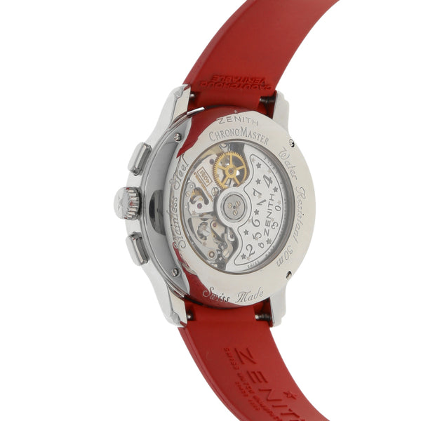 Reloj Zenith para dama modelo El Primero Chronomaster Open Heart.