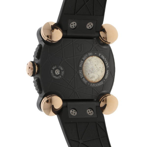 Reloj Romain Jerome para caballero modelo Moon-DNA Invader vistas en oro rosa 18 kilates.