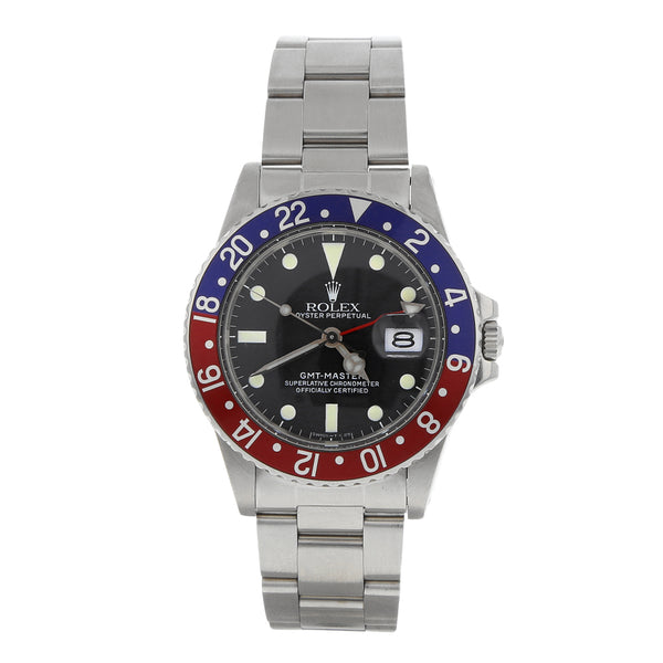 Reloj Rolex para caballero modelo Oyster Perpetual GMT Master.