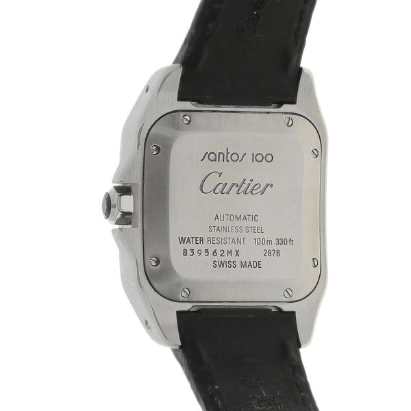 Reloj Cartier para caballero modelo Santos 100.