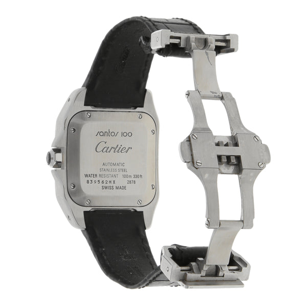 Reloj Cartier para caballero modelo Santos 100.