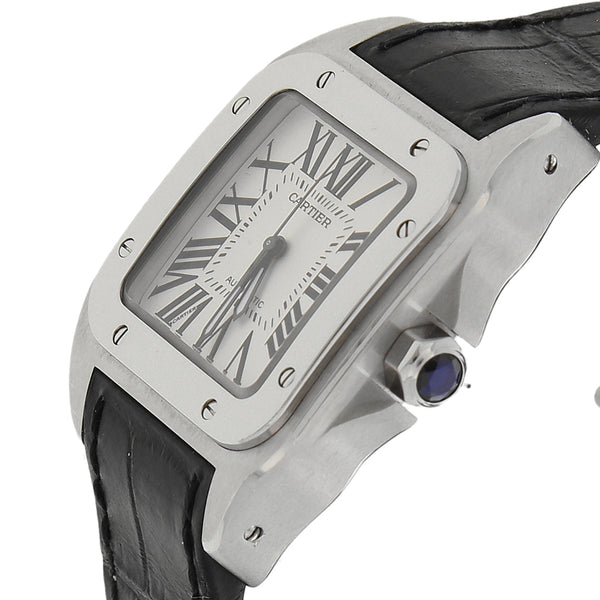 Reloj Cartier para caballero modelo Santos 100.