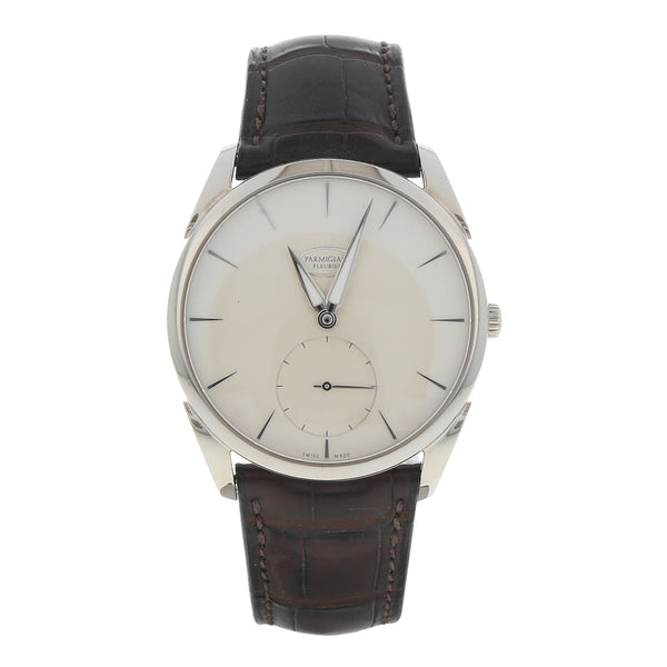 Reloj Parmigiani Fleurier para caballero modelo Tonda caja en oro blanco 18 kilates.