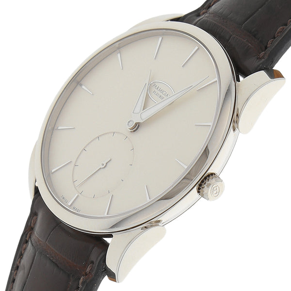 Reloj Parmigiani Fleurier para caballero modelo Tonda caja en oro blanco 18 kilates.