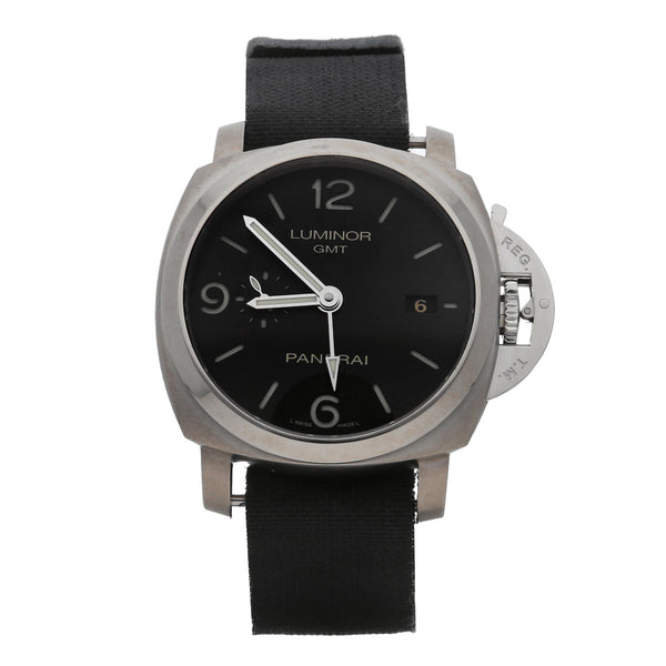 Reloj Panerai para caballero modelo Luminor GMT.