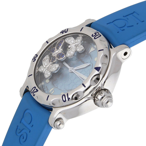 Reloj Chopard para dama modelo Happy Sport Butterflies.