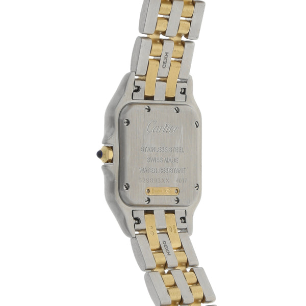 Reloj Cartier para dama modelo Panthere vistas en oro amarillo 18 kilates.