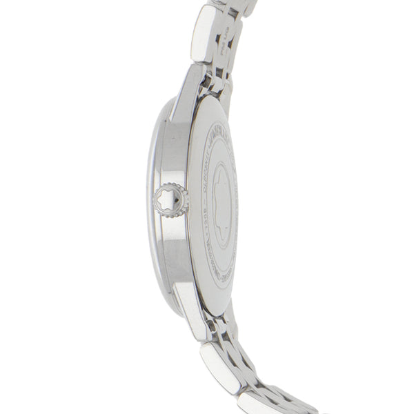 Reloj Montblanc para dama en acero inoxidable.