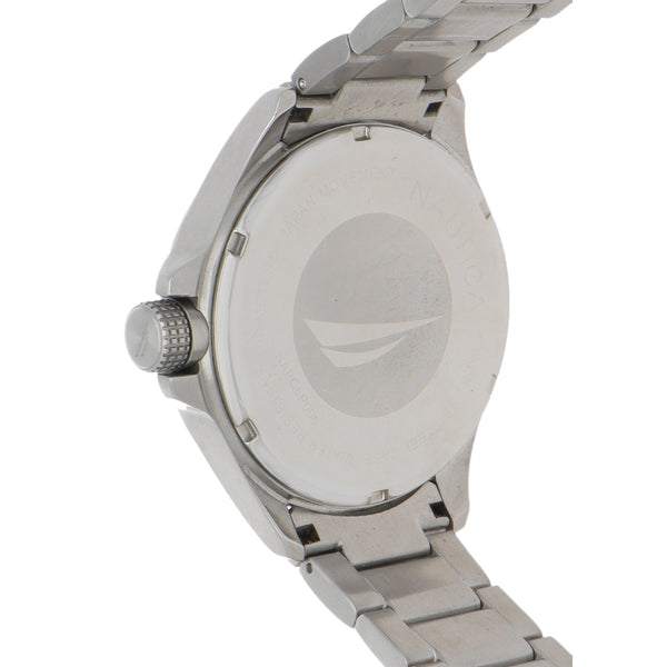 Reloj Nautica para caballero en acero inoxidable.