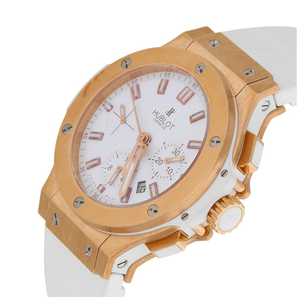 Reloj Hublot para caballero modelo Big Bang caja en oro rosa de 18 kilates.