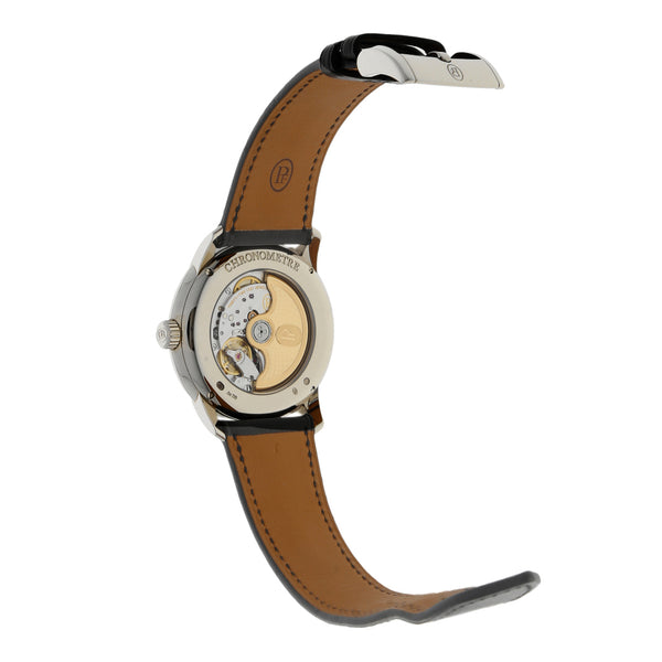 Reloj Parmigiani Fleurier para caballero modelo Toric caja en oro blanco 18 kilates.