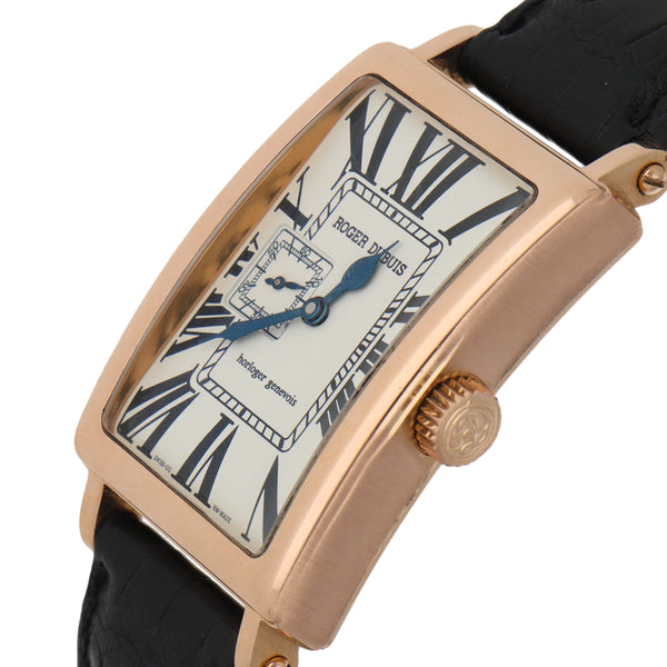 Reloj Roger Dubuis para caballero modelo Much More caja en oro rosa 18 kilates.