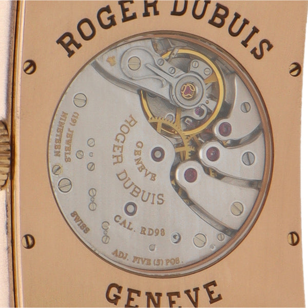 Reloj Roger Dubuis para caballero modelo Much More caja en oro rosa 18 kilates.