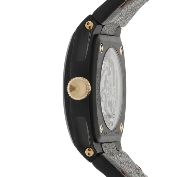 Reloj Le Rhone para caballero modelo Moon Black.