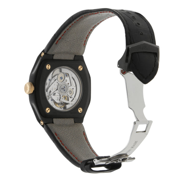 Reloj Le Rhone para caballero modelo Moon Black.