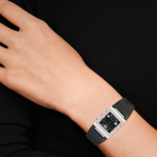 Reloj Omega para dama modelo Constellation Quadra.