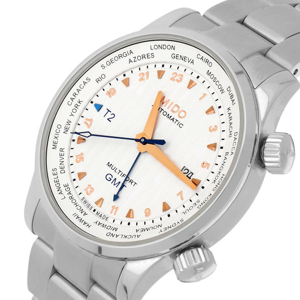 Reloj Mido para caballero modelo Multifort GMT.