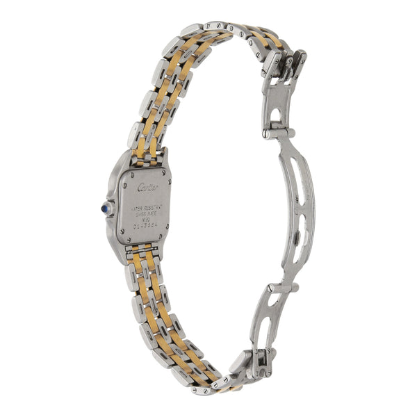 Reloj Cartier para dama modelo Panthere vistas en oro amarillo 18 kilates.