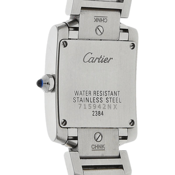 Reloj Cartier para dama modelo Tank Francaise.