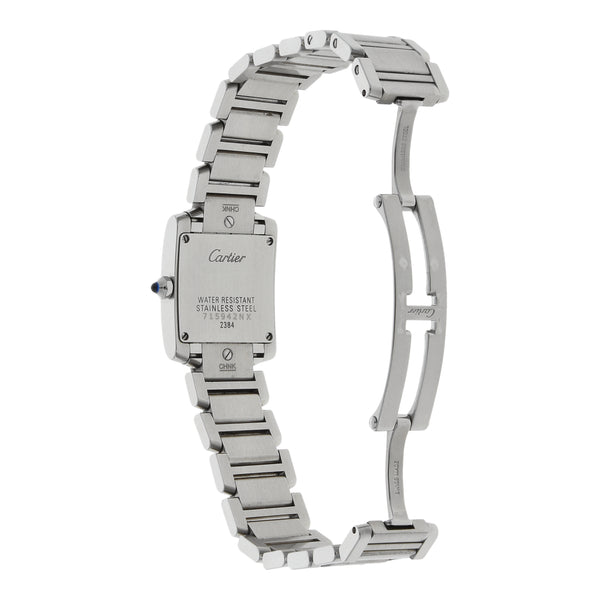 Reloj Cartier para dama modelo Tank Francaise.