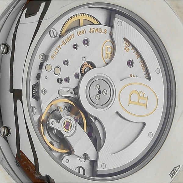 Reloj Parmigiani Fleurier para caballero modelo Bugatti vistas oro blanco 18 kilates.