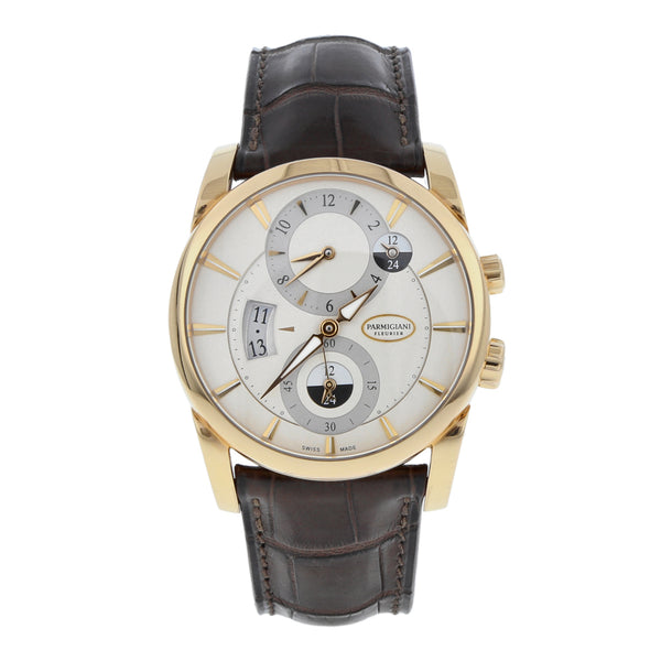 Reloj Parmigiani Fleurier para caballero modelo Tonda caja en oro rosa 18 kilates.