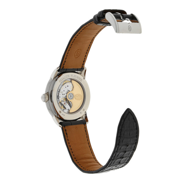 Reloj Parmigiani Fleurier para caballero modelo Toric caja oro blanco 18 kilates.