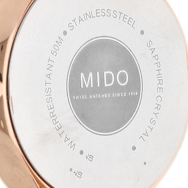 Reloj Mido para caballero modelo Dorada.