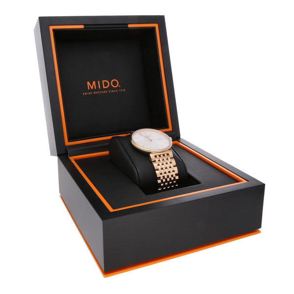 Reloj Mido para caballero modelo Dorada.