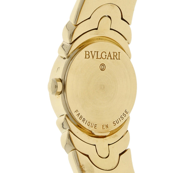 Reloj Bvlgari para dama modelo Parentesi en oro amarillo 18 kilates.