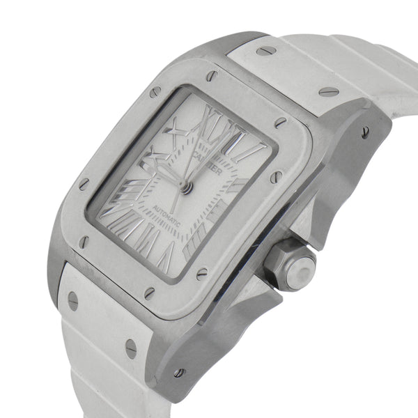 Reloj Cartier para dama/unisex modelo Santos 100.