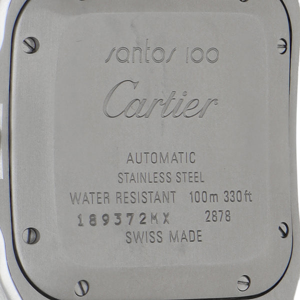 Reloj Cartier para dama/unisex modelo Santos 100.
