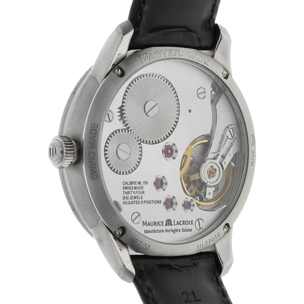 Reloj Maurice Lacroix para caballero modelo Masterpiece Square Wheel.